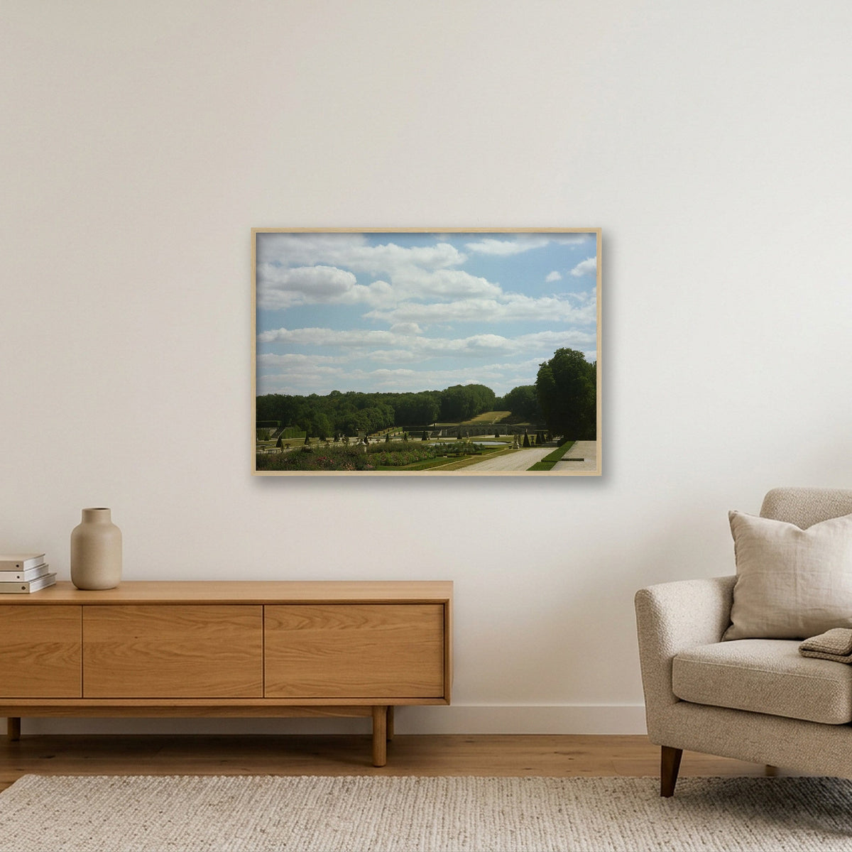 Valley of the Damned — 100×70cm, 39×28" Oak Frame