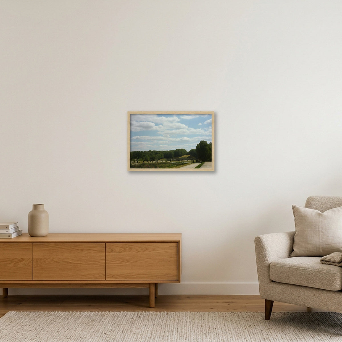 Valley of the Damned — 45×30cm, 18×12" Oak Frame