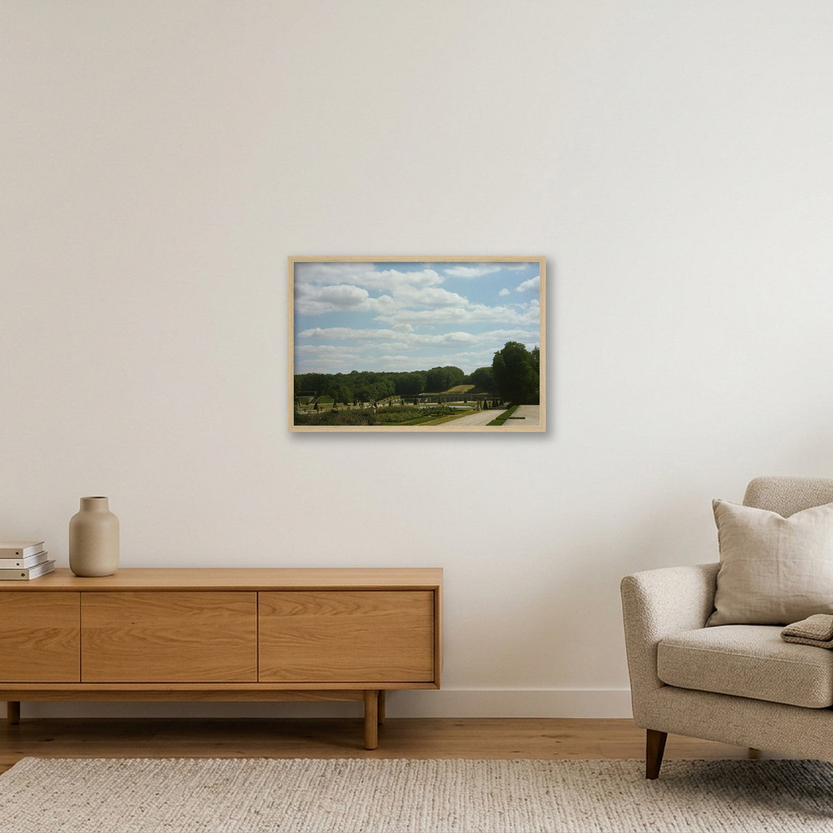 Valley of the Damned — 60×40cm, 24×16" Oak Frame